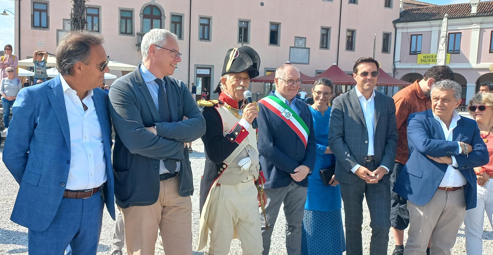 EVENTI. BORDIN A RIEVOCAZIONE PALMANOVA: STORIA DIVENTA MOTORE TURISMO
